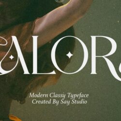 Calora – Modern Luxury Typeface Calora – Modern Luxury Typeface