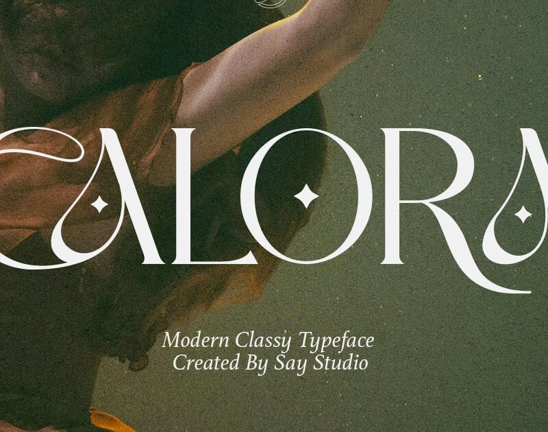 Calora - Modern Luxury Typeface