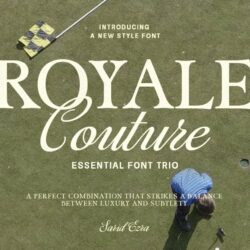 Royale Couture – Essential Font Trio Royale Couture – Essential Font Trio