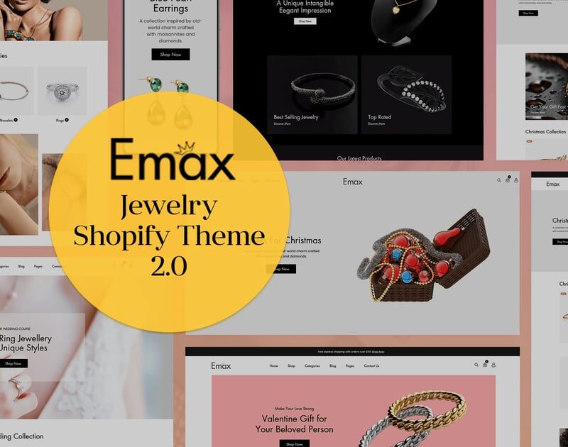 Emax - Jewelry Shopify Theme