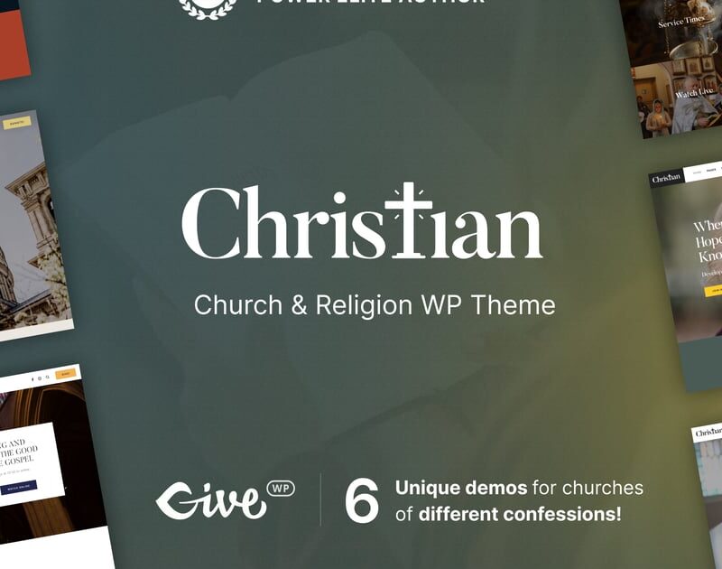 Christian - Church WordPress Theme