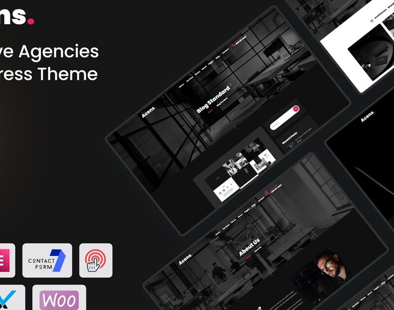Acens - Creative Agencies WordPress Theme