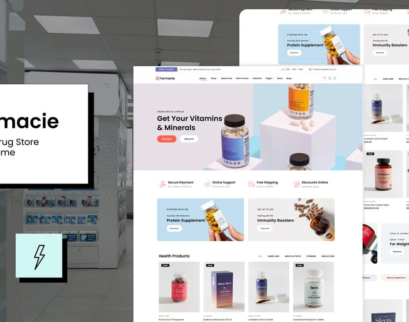 Farmacie - Pharmacy & Drug Store Theme