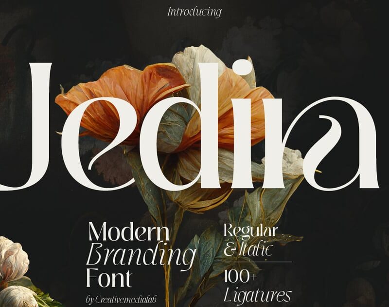 Jedira - Modern Branding Logo font