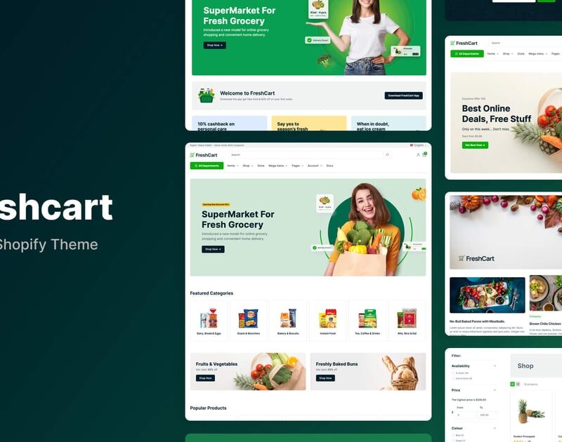 Freshcart – Grocery Store Shopify Theme