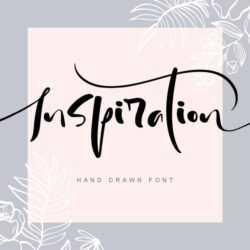 Inspiration Hand Drawn Font Inspiration Hand Drawn Font