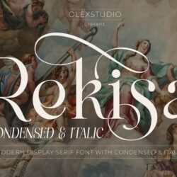 REKISA – Modern Display Serif
