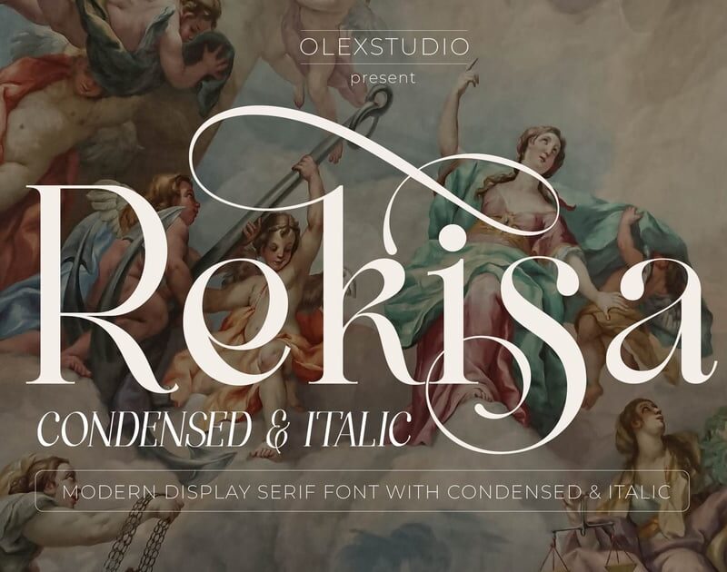 REKISA - Modern Display Serif