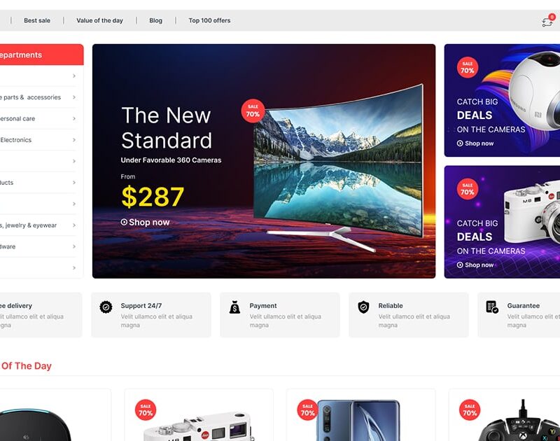 Onsus - Electronics E-commerce WordPress Theme