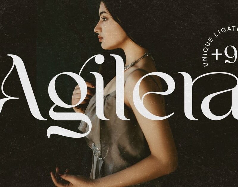Agilera - Stylish Ligature Font