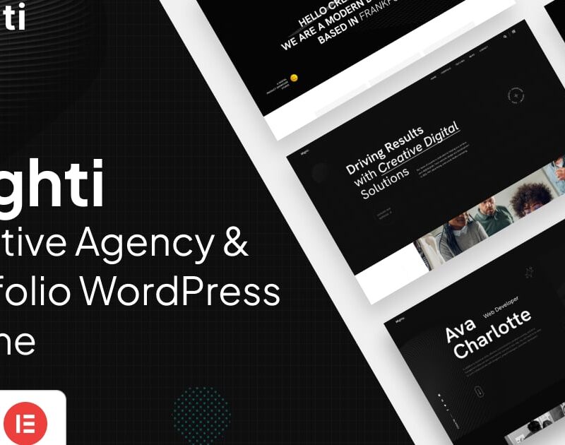 Mighti - Creative Agency & Portfolio WordPress The
