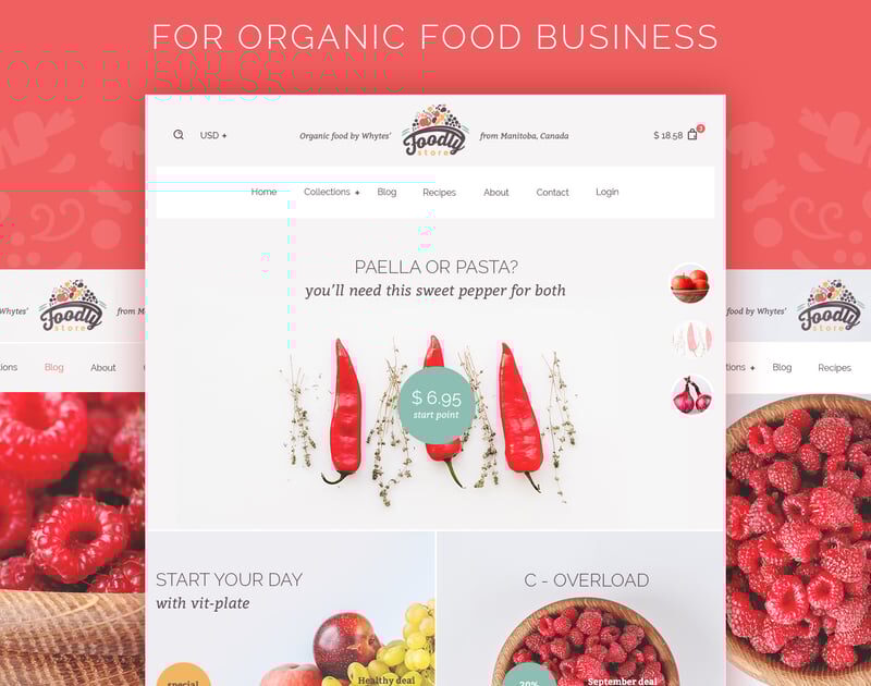 Foodly – One-Stop Shopify Grocery Shop