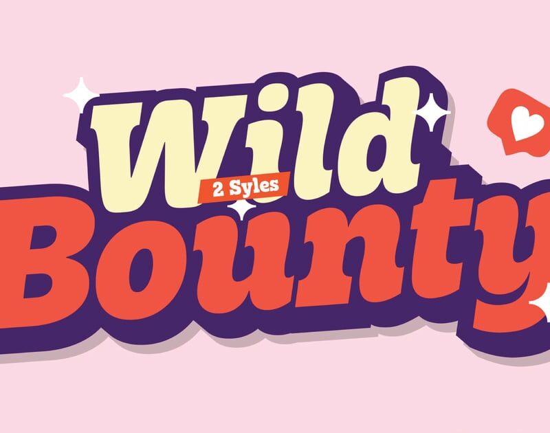 GT Wild Bounty - Western Groovy Font