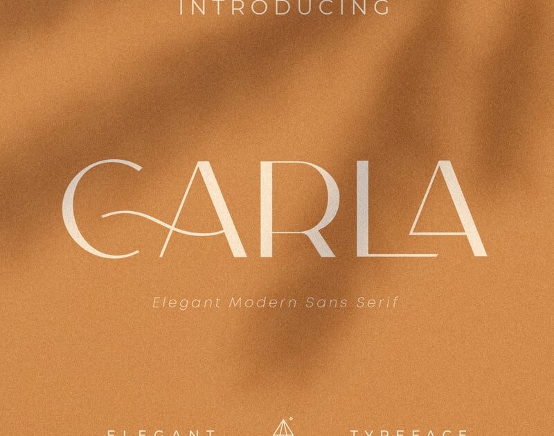 Carla Sans - Elegant Typeface