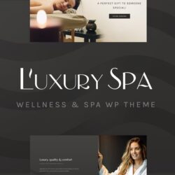Luxury Spa – Beauty Spa & Wellness Resort Theme