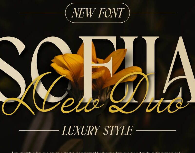 Sofila - Elegant Serif Typeface