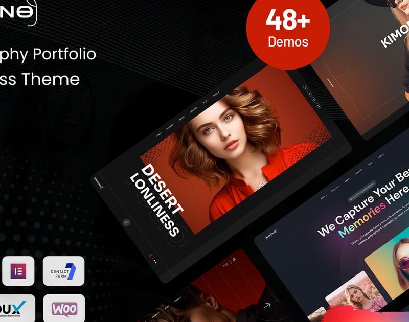 Kimono - Photography Portfolio WordPress Theme