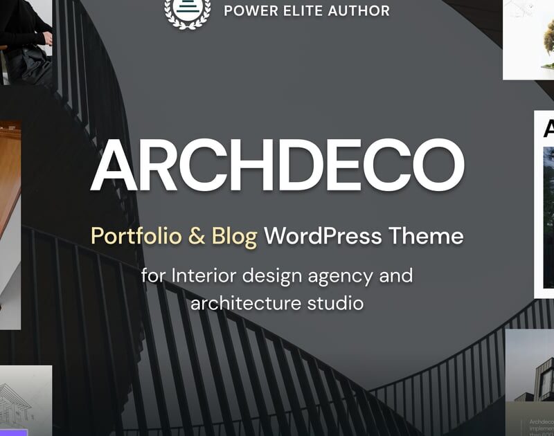Archdeco - Architecture & Interior Design Theme