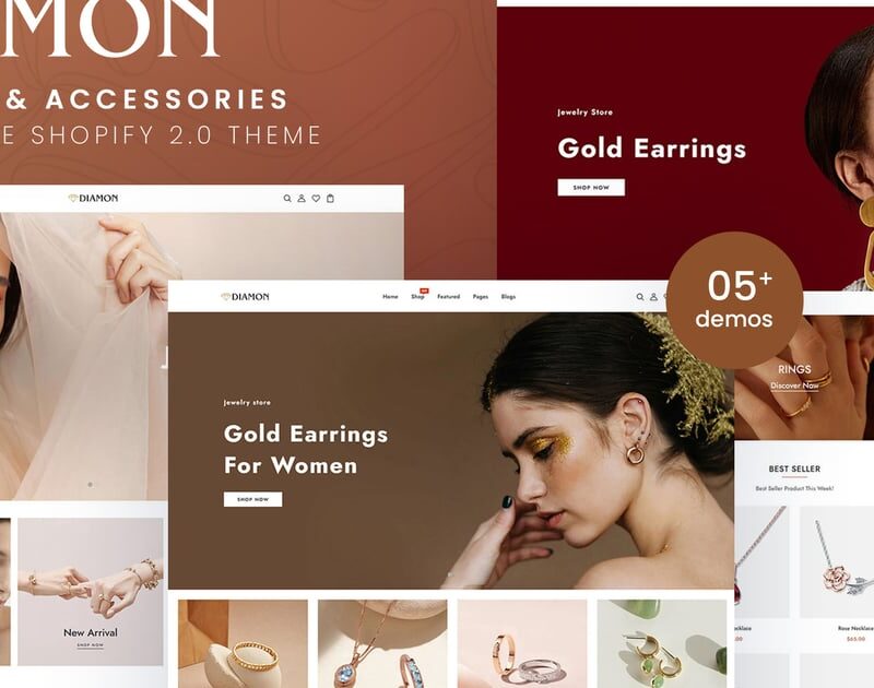 Diamon - Jewelry & Accessories Shopify 2.0 Theme