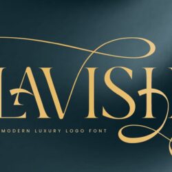 Lavish – Modern Luxury Logo Font
