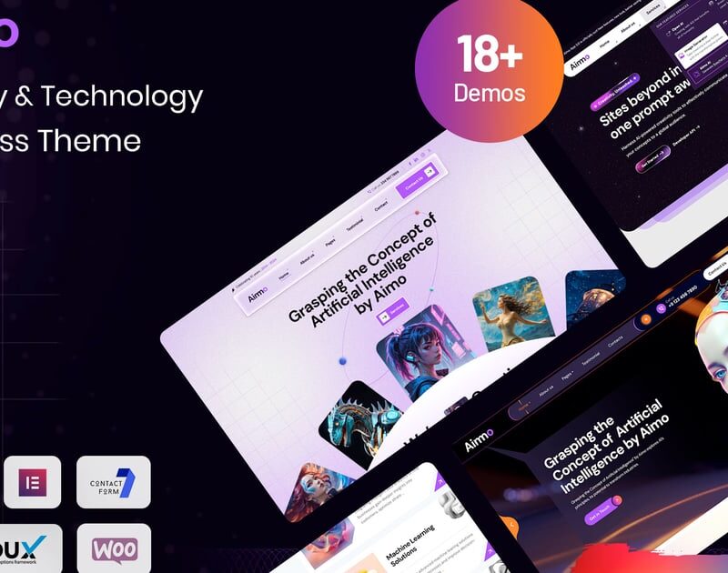 Aimo - AI Agency & Technology WordPress Theme