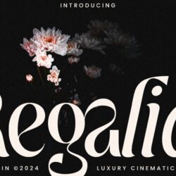 Regalia – Font chữ ảnh sang trọng Regalia – Font chữ ảnh sang trọng