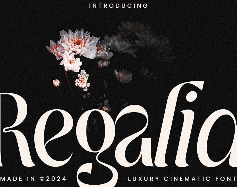 Regalia - Luxury Cinematic Font