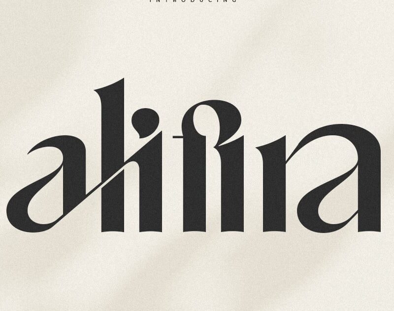 Alifira - Phông chữ thanh lịch đẹp