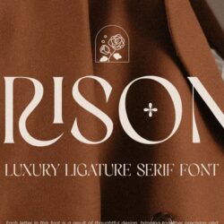 Grisons – Phông chữ Serif chữ ghép sang trọng Grisons – Phông chữ Serif chữ ghép sang trọng