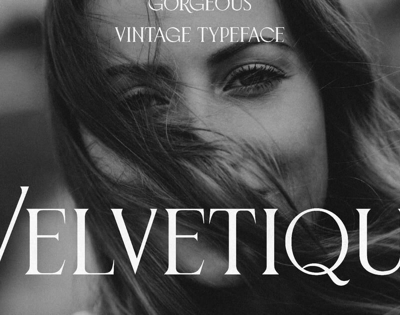 Velvetique - Luxury Typeface