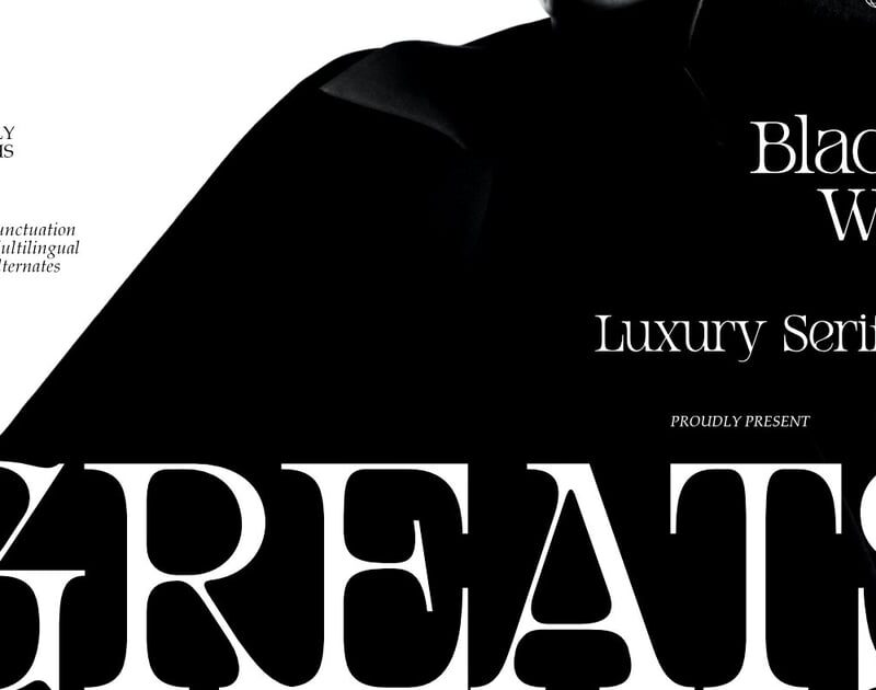 Greats - Luxury Serif Font