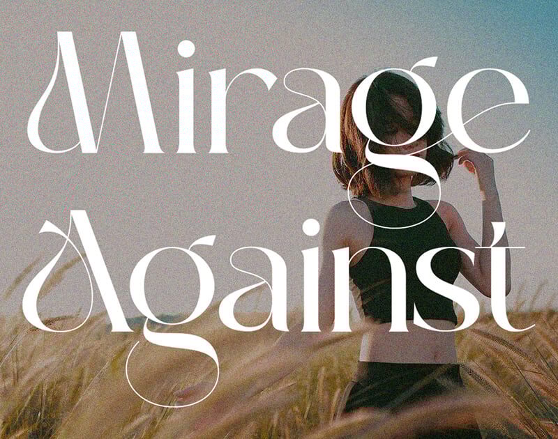 Mirage Against - Logo Modern Elegant