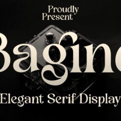 Bagind – Màn hình Serif thanh lịch Bagind – Màn hình Serif thanh lịch